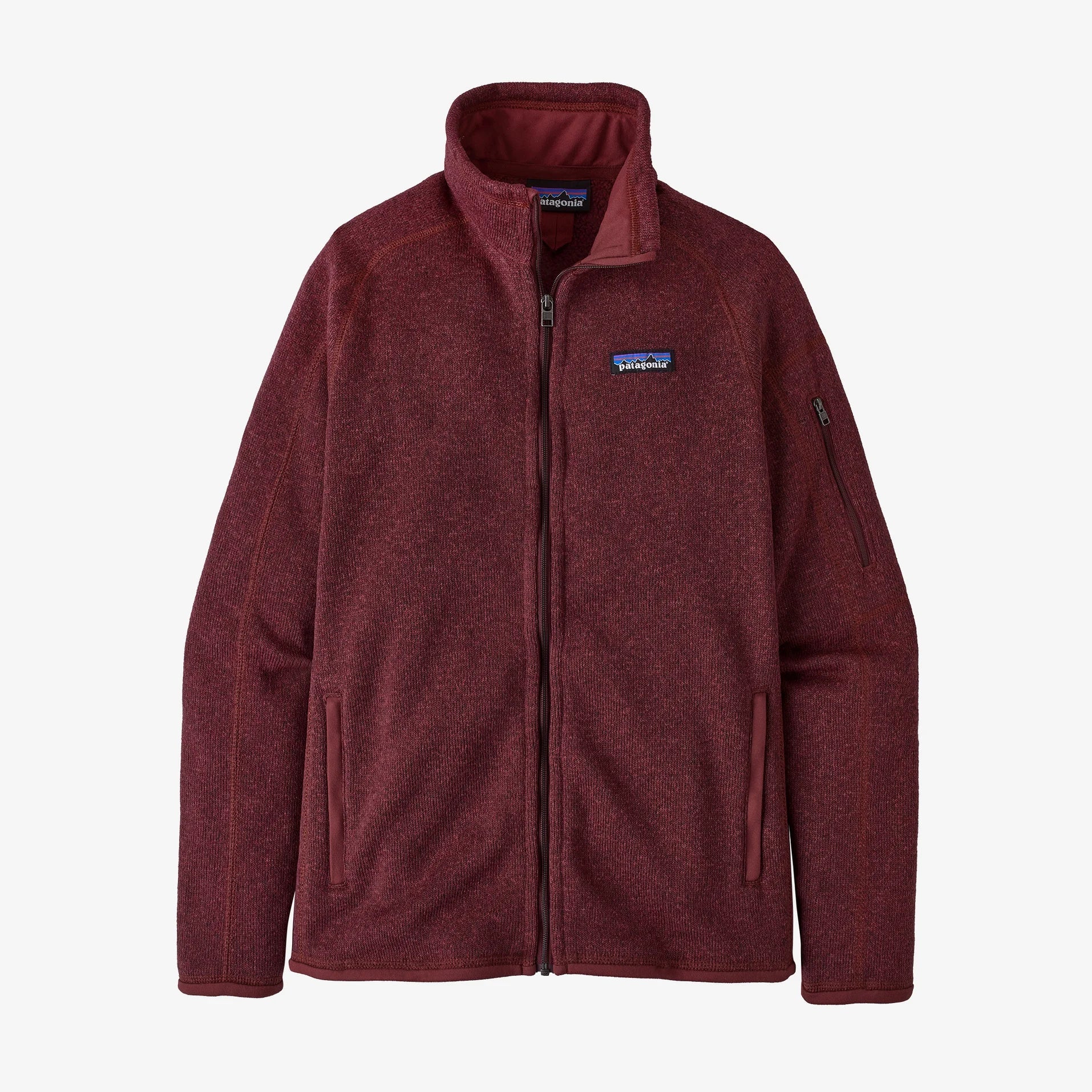 sequoia red Better Sweater Jacket Women | BOTËGHES LAGAZOI