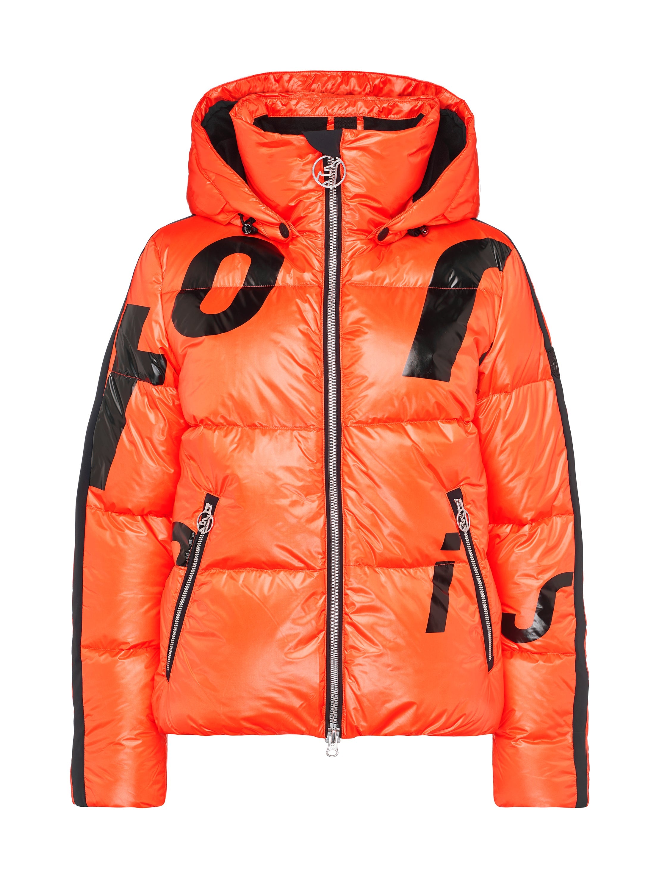 vibrant orange Louisa Jacket Woman | BOTËGHES LAGAZOI