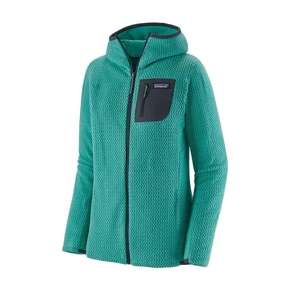 fresh teal R1 Air Full-Zip Hoody W