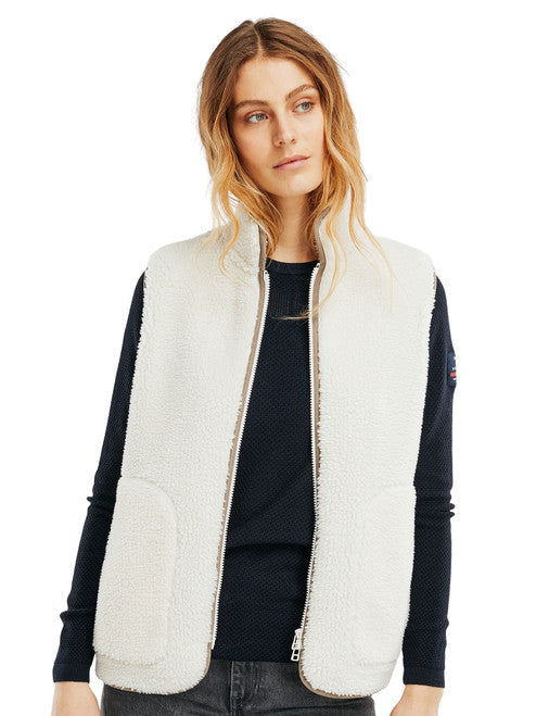 Veøy Pile Fleece Vest Women | BOTËGHES LAGAZOI