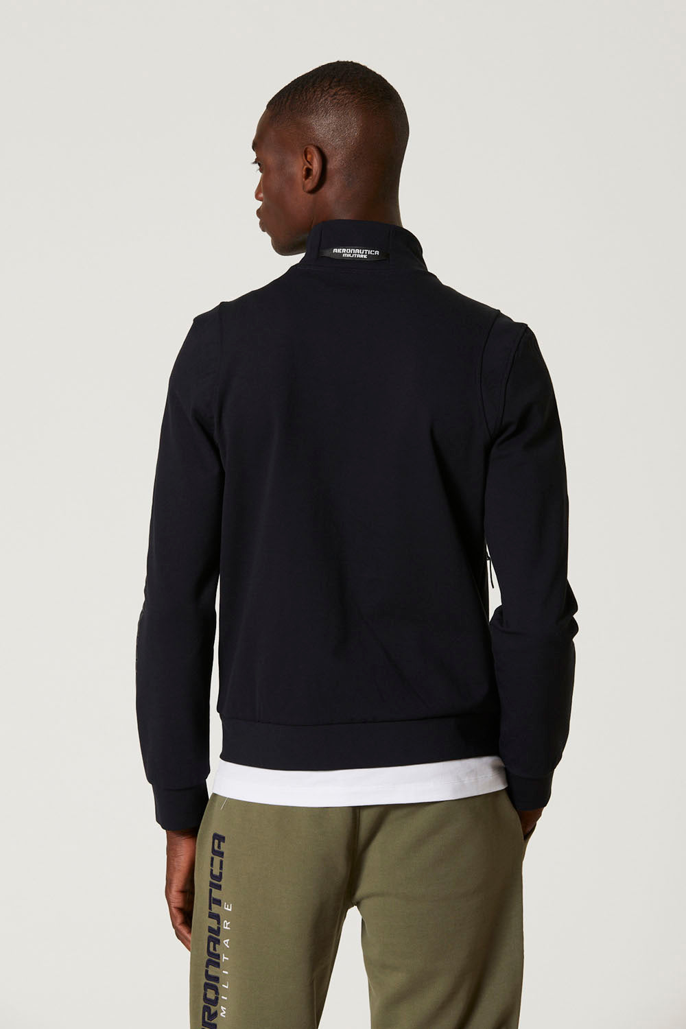 Interlock Sweatshirt With Printed Logo