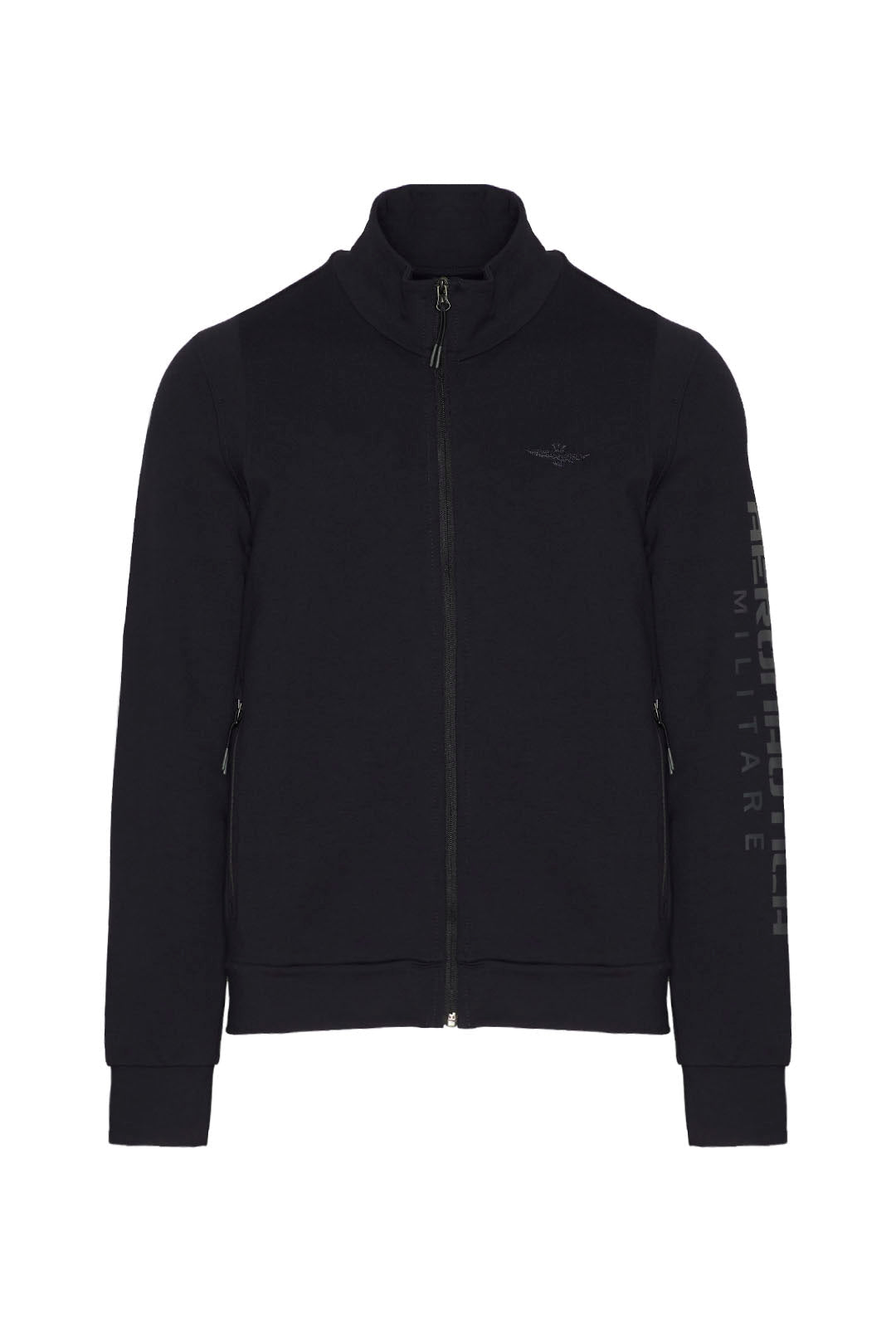 Interlock Sweatshirt With Printed Logo