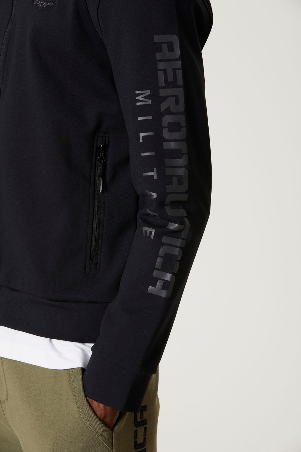 Interlock Sweatshirt With Printed Logo