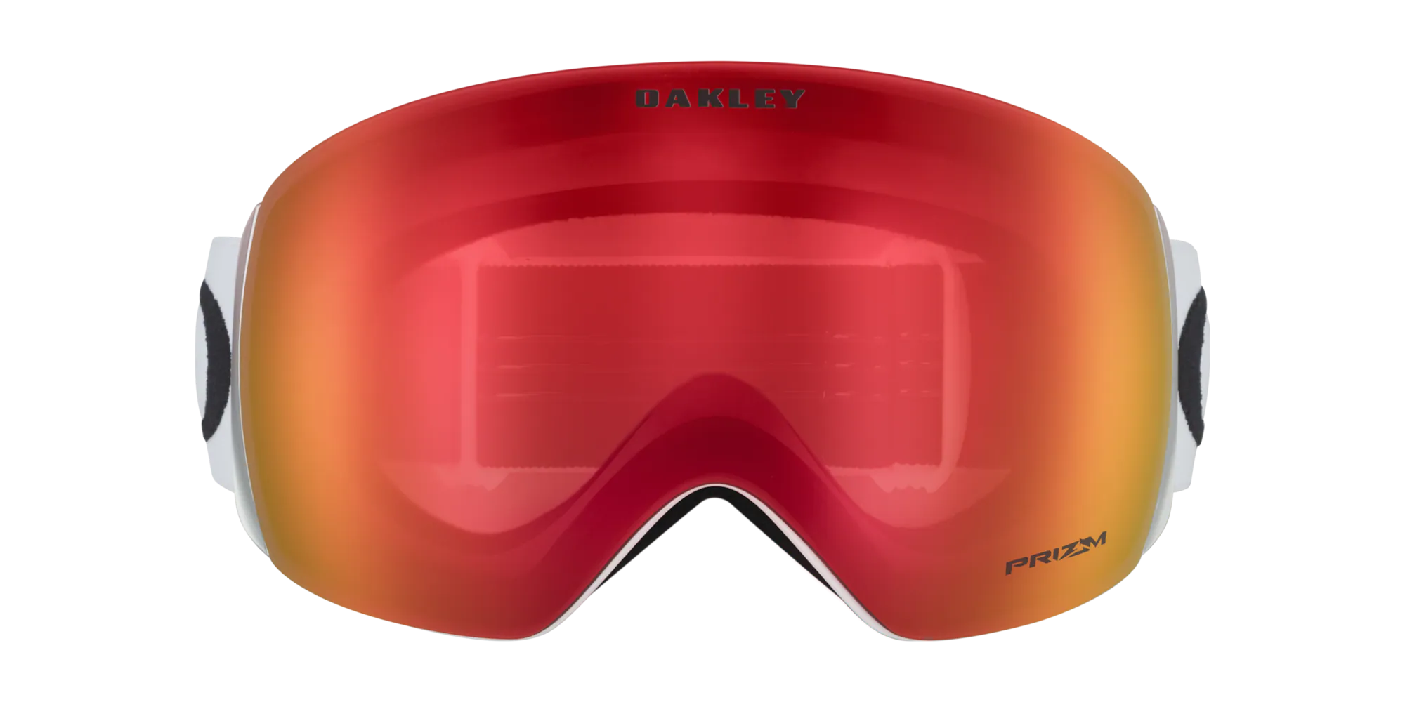 Flight Deck L Goggle - Matte White - Prizm Snow Torch Iridium | BOTËGHES LAGAZOI