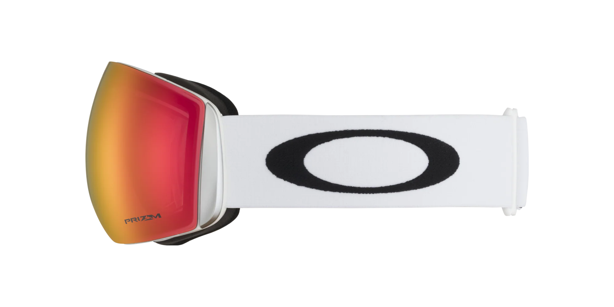 Flight Deck L Goggle - Matte White - Prizm Snow Torch Iridium | BOTËGHES LAGAZOI