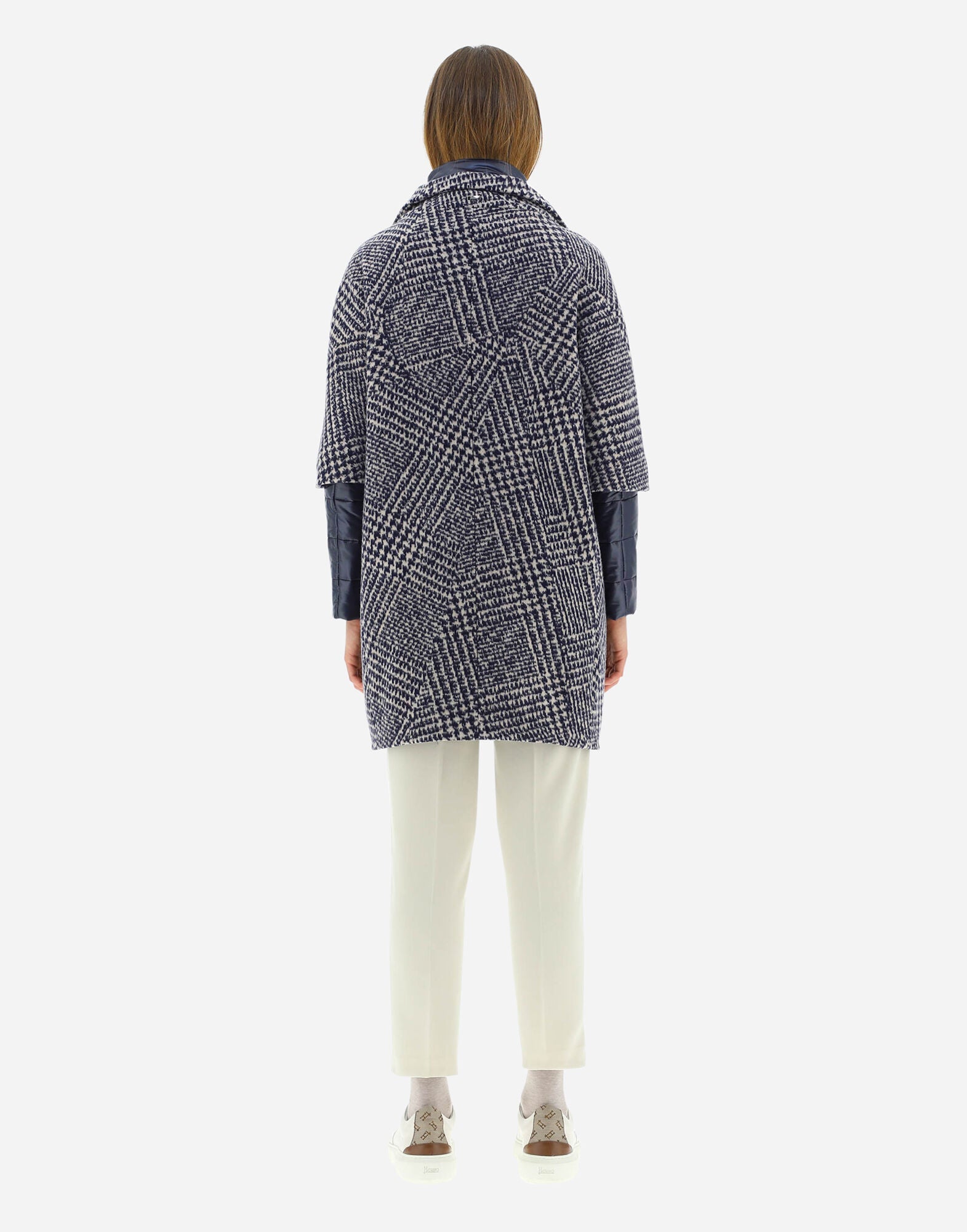Hypnotic Poule & Nylon Ultralight Coat Blue W