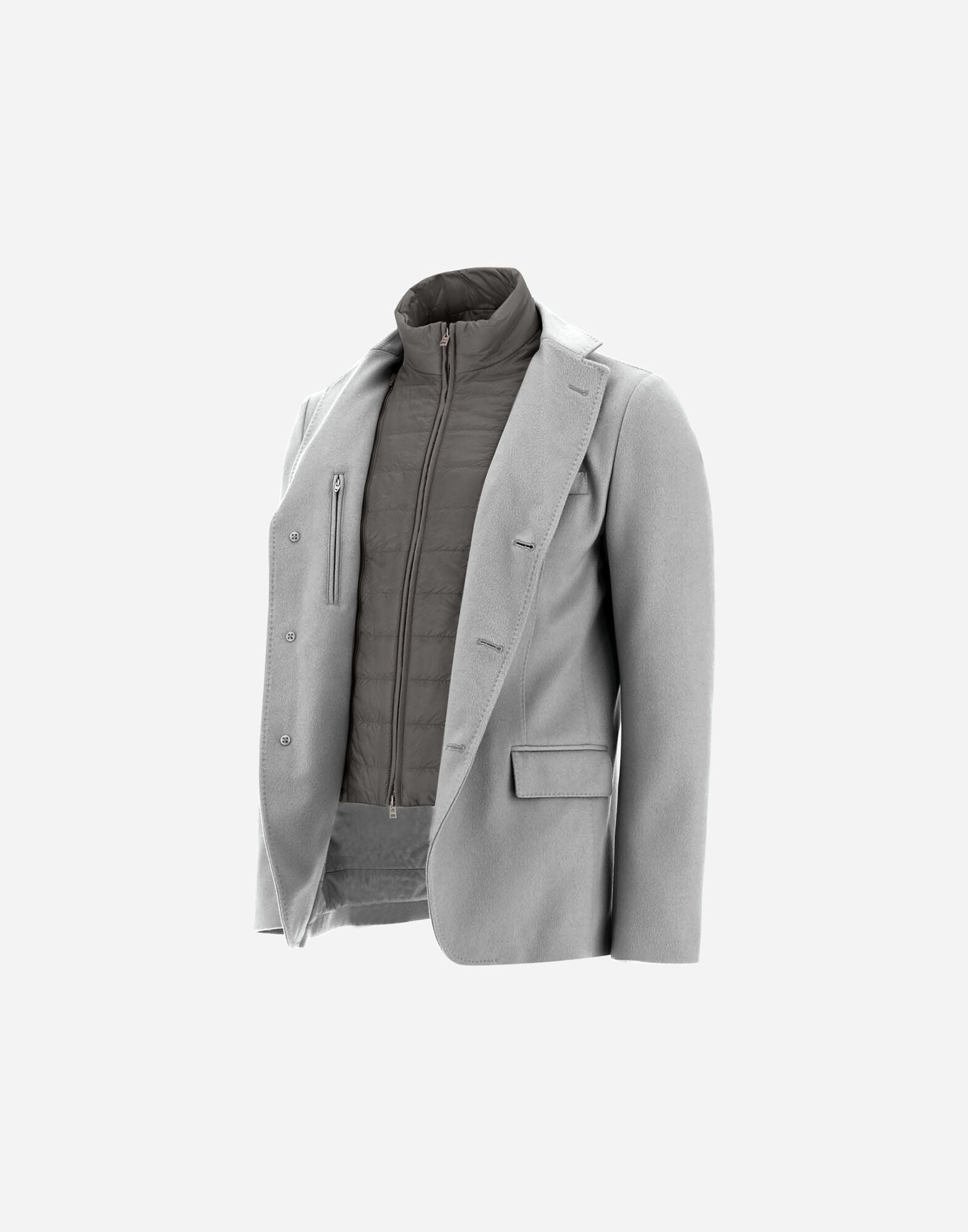 Cashmere & Nylon Ultralight Blazer M
