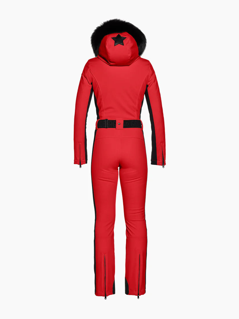 Parry Ski Suit Faux Border W