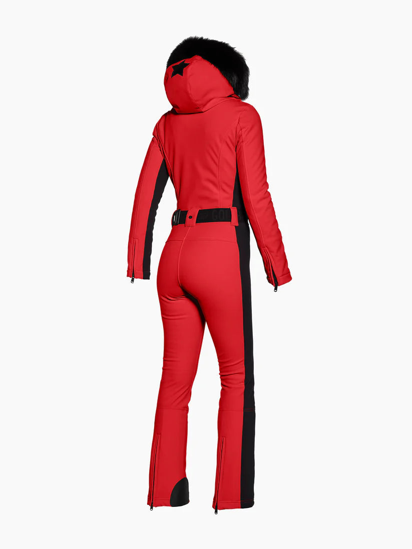 Parry Ski Suit Faux Border W