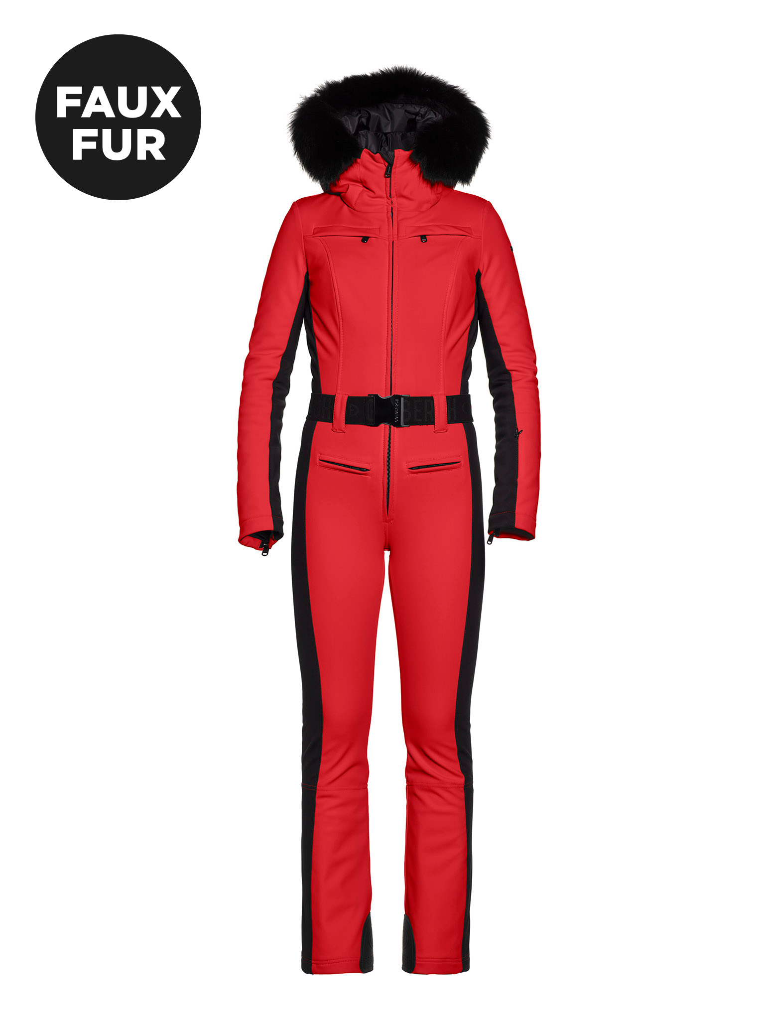 Parry Ski Suit Faux Border W