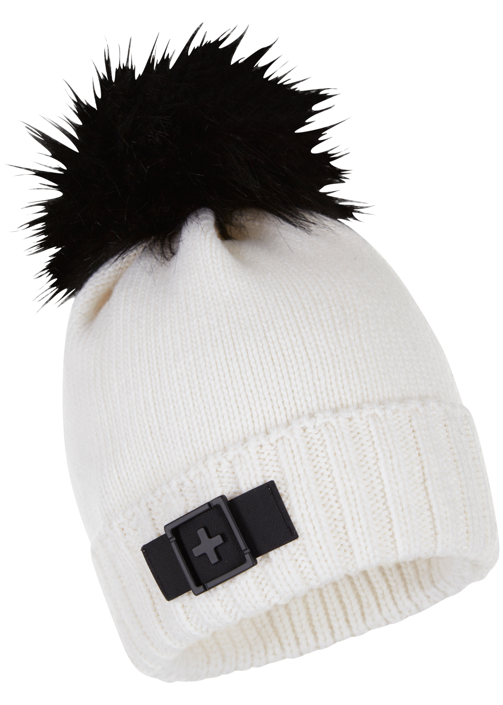 Beanie with Eco-fur W