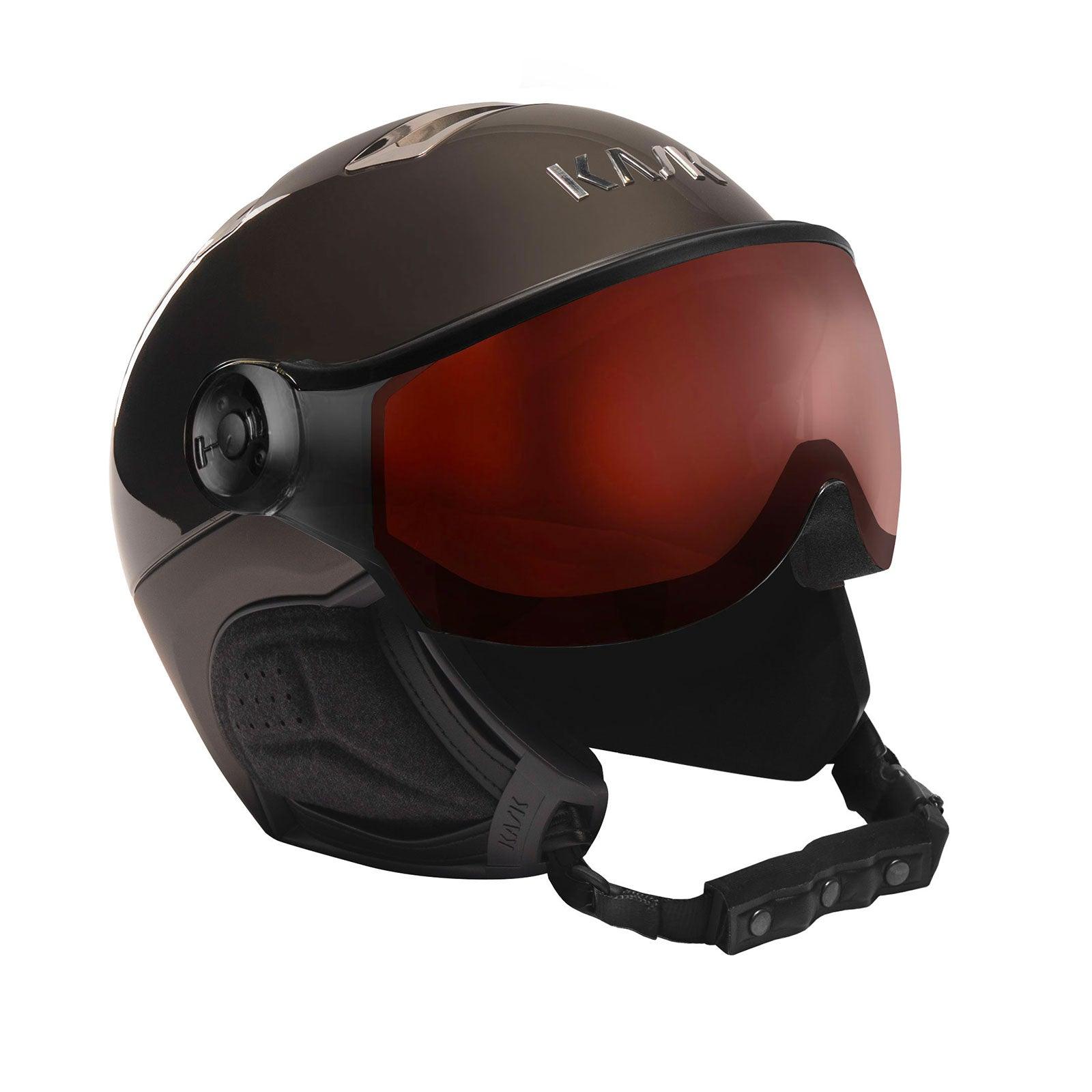 Chrome Photochromic Ski Helmet | BOTËGHES LAGAZOI