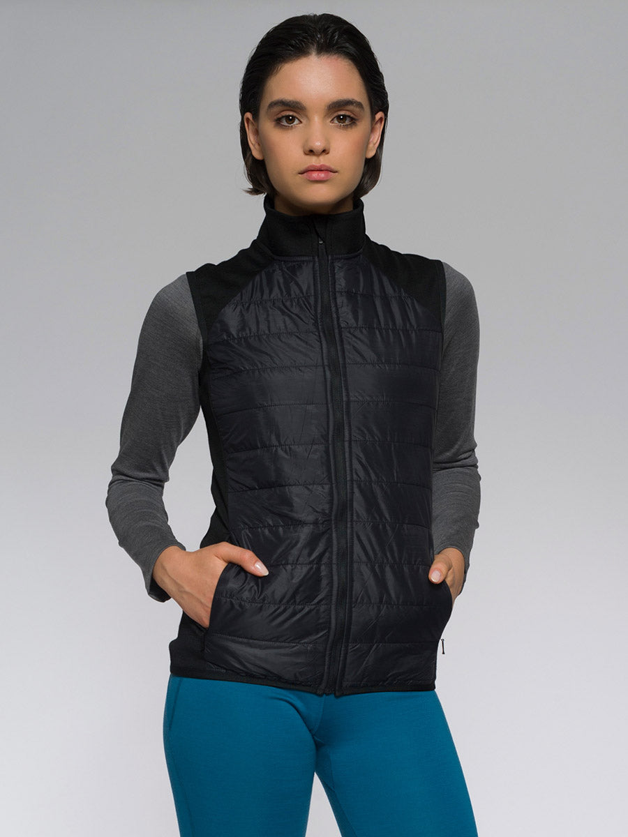 Iris Quilted Vest W