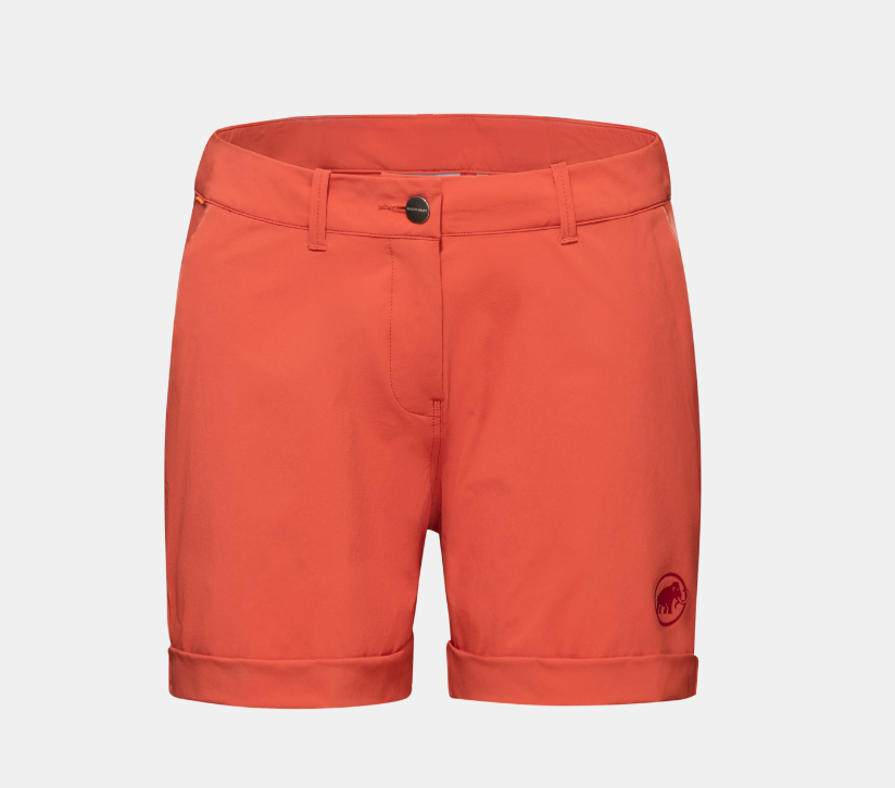 terracotta Runbold Roll Cuff Shorts W