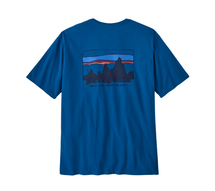 endless blue 73 Skyline Organic T-shirt M