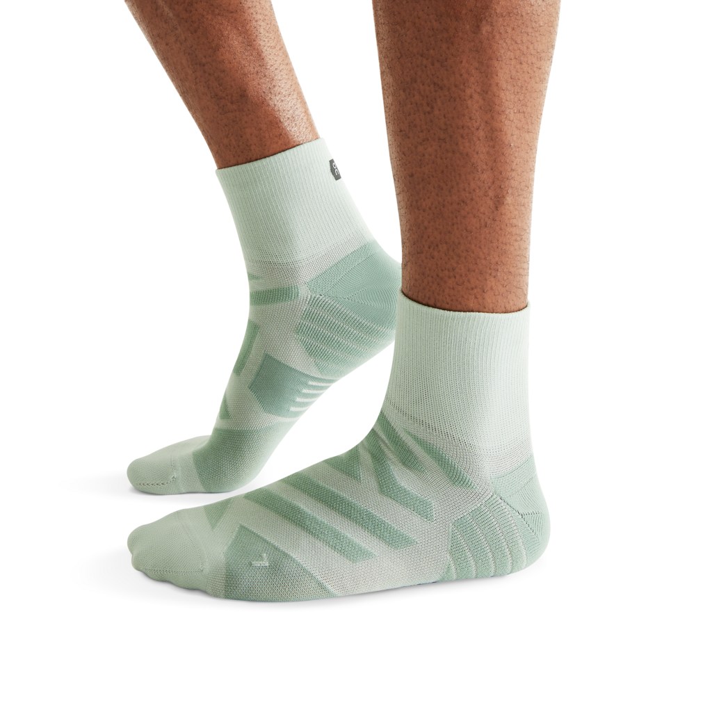 moss algae Performance Mid Sock M