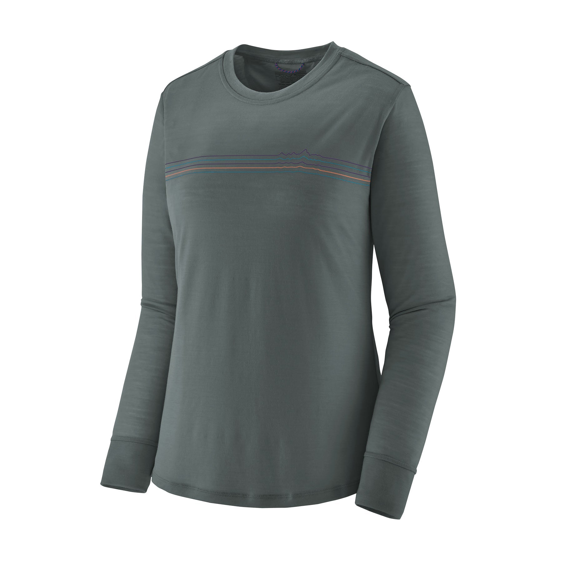 LS Cool Merino Graphic Shirt W