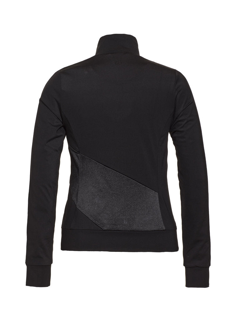 Orla Sporty cardigan with gold zipper | Goldbergh | BOTËGHES LAGAZOI