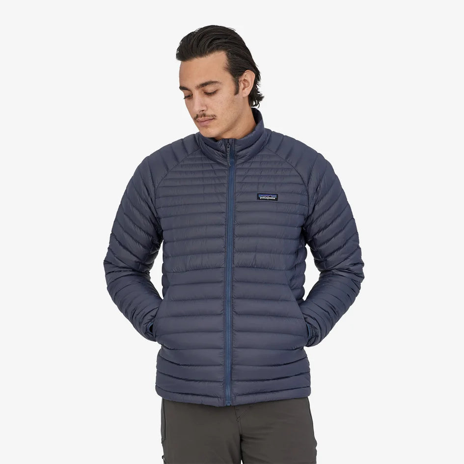 AlpLight Down Jacket Smolder Blue Man | BOTËGHES LAGAZOI