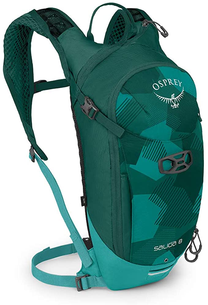 teal glass Osprey Salida 8 Backpack | Lagazoi Shop | BOTËGHES LAGAZOI