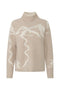 Chatel Sweater With Ski Track Motif W