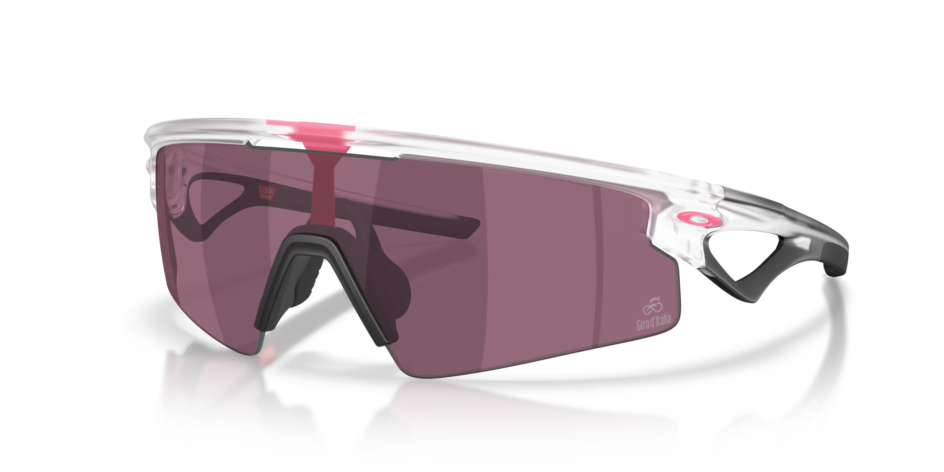 Sphaera Strike Giro d'Italia Matte Clear/Prizm Road Black