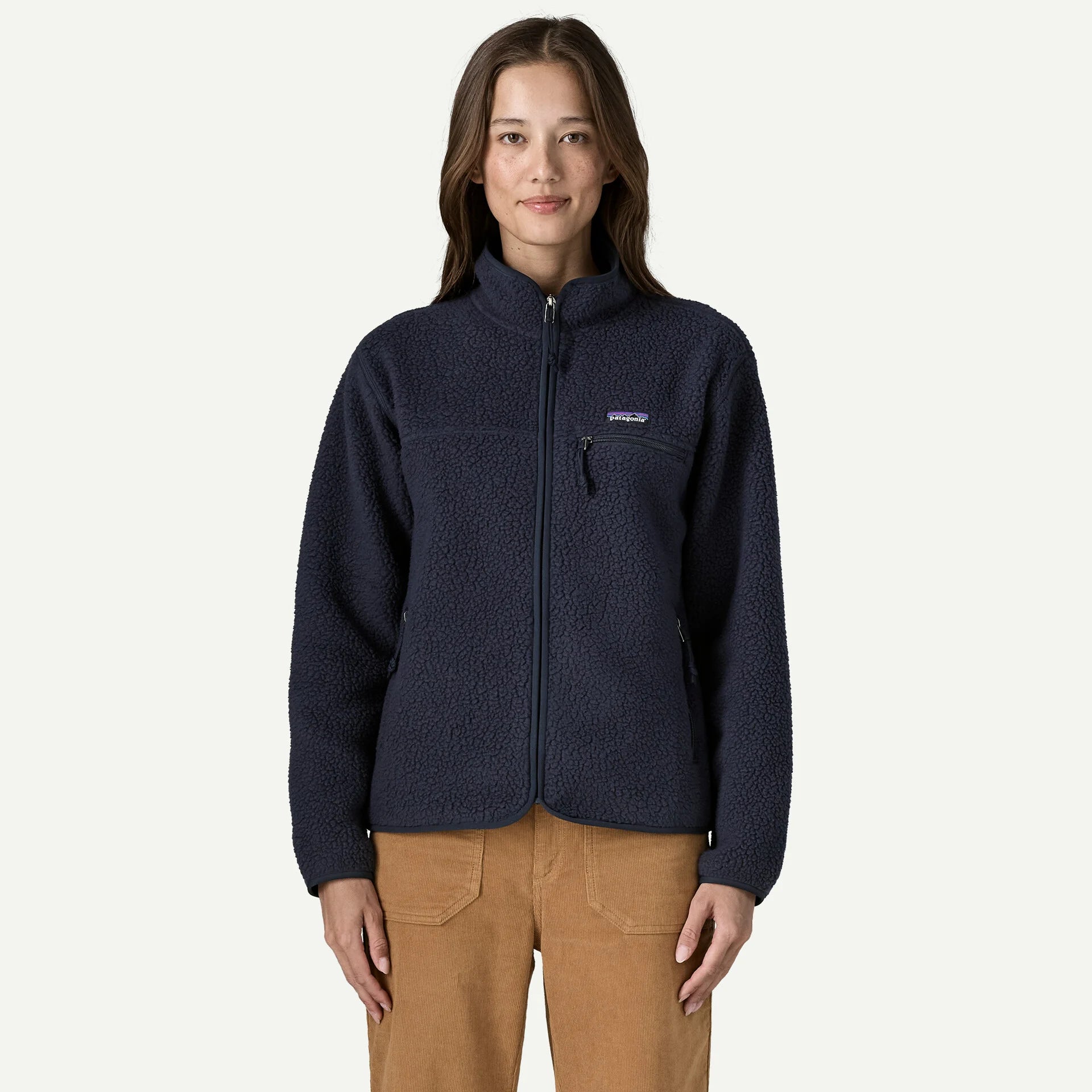 Retro Pile Fleece Jacket Wmn