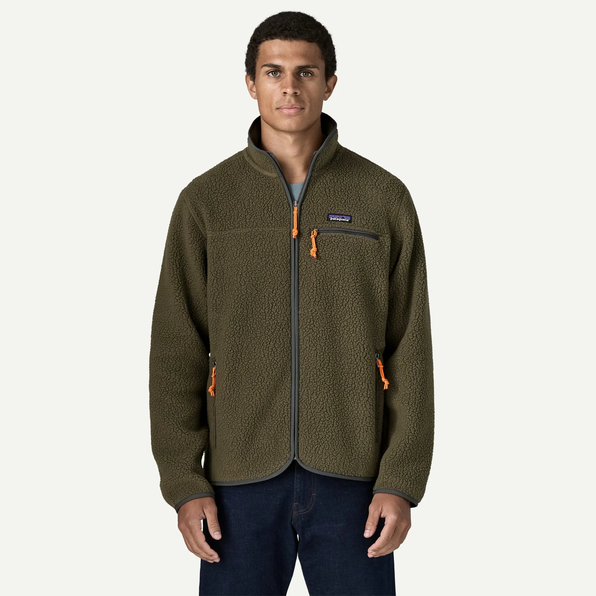 Retro Pile Fleece Jacket Man