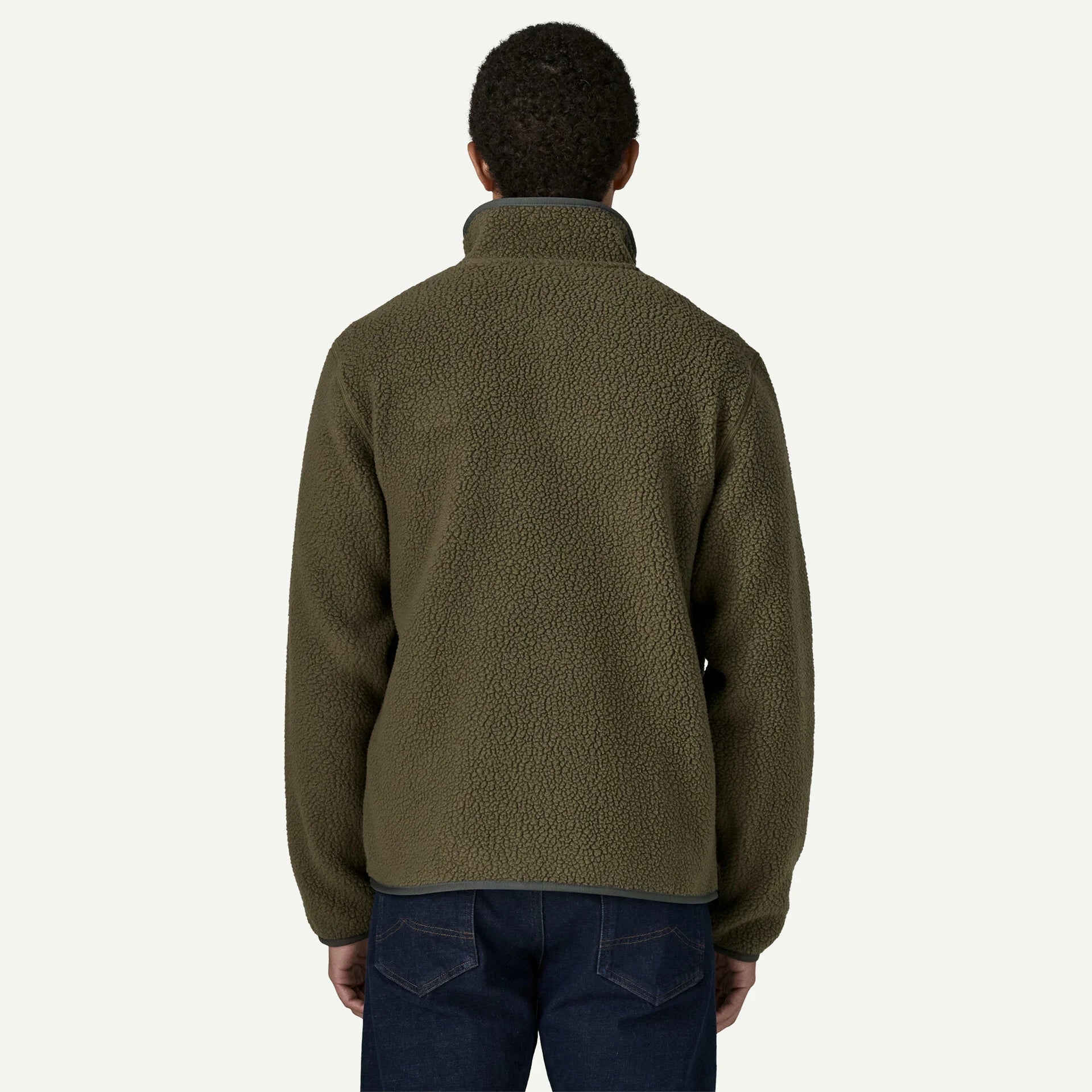 Retro Pile Fleece Jacket Man