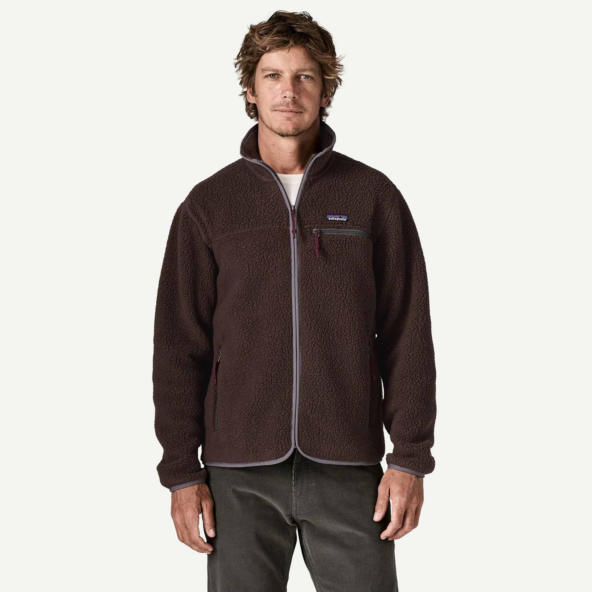 Retro Pile Fleece Jacket Man