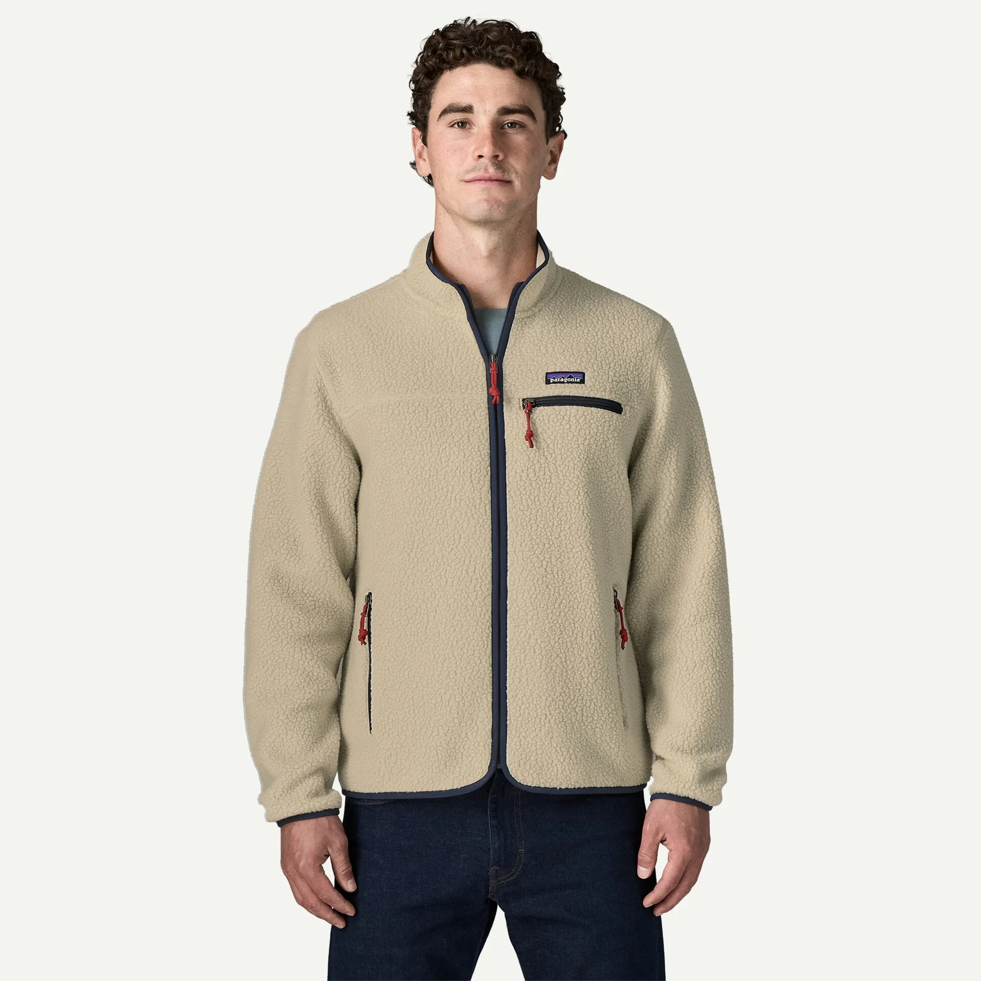 Retro Pile Fleece Jacket Man