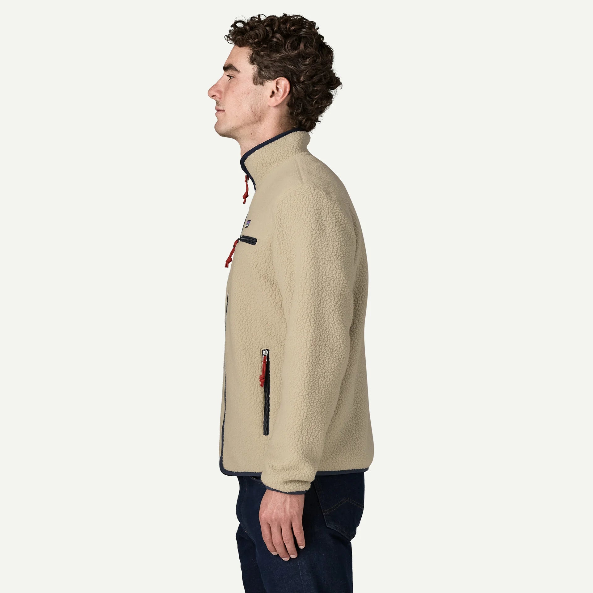 Retro Pile Fleece Jacket Man