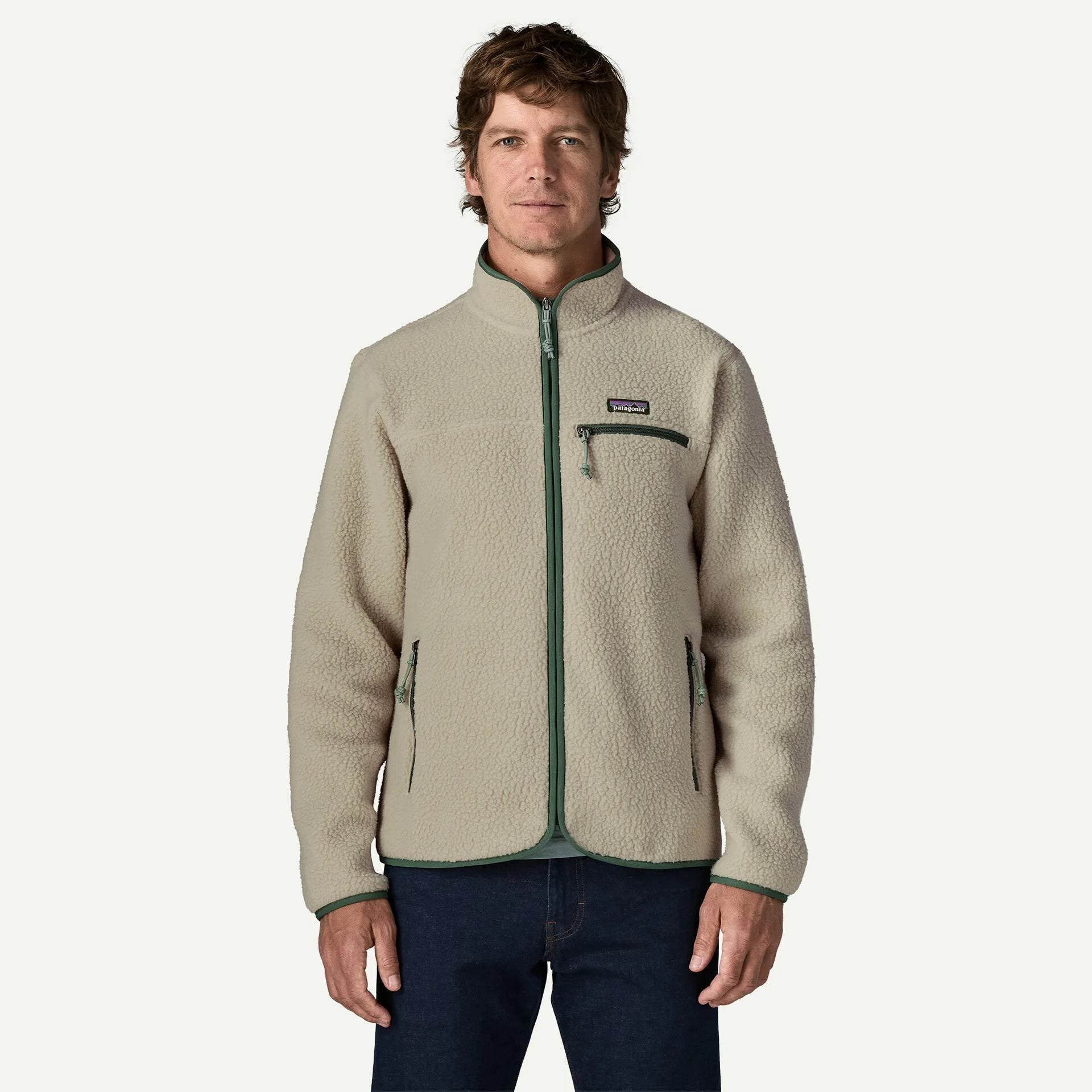 Retro Pile Fleece Jacket Man