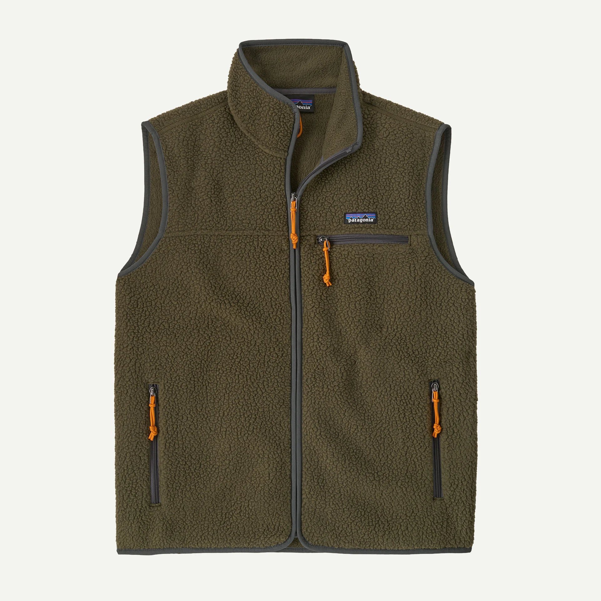 Retro Pile FLeece Vest Man