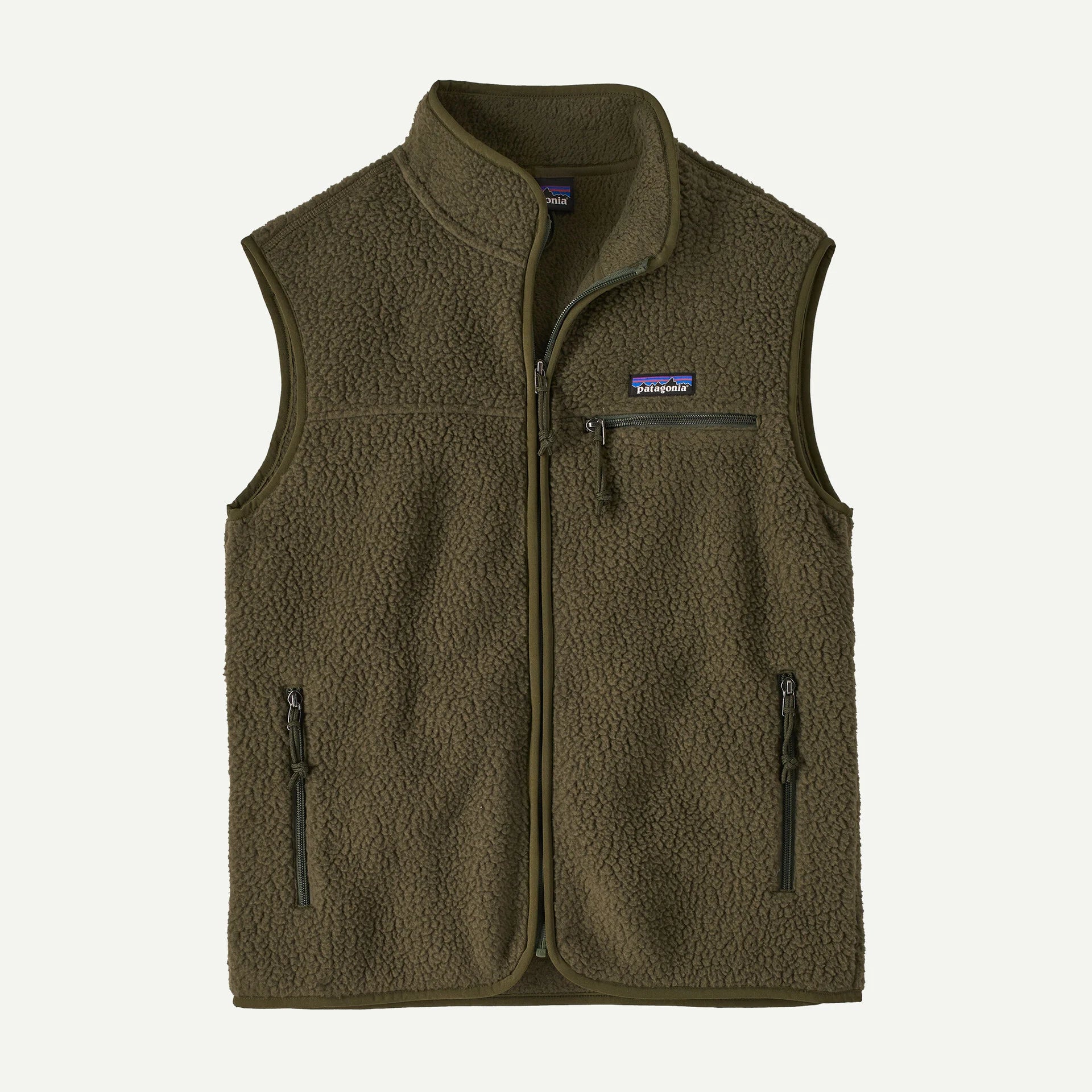 Retro Pile Fleece Vest Wmn