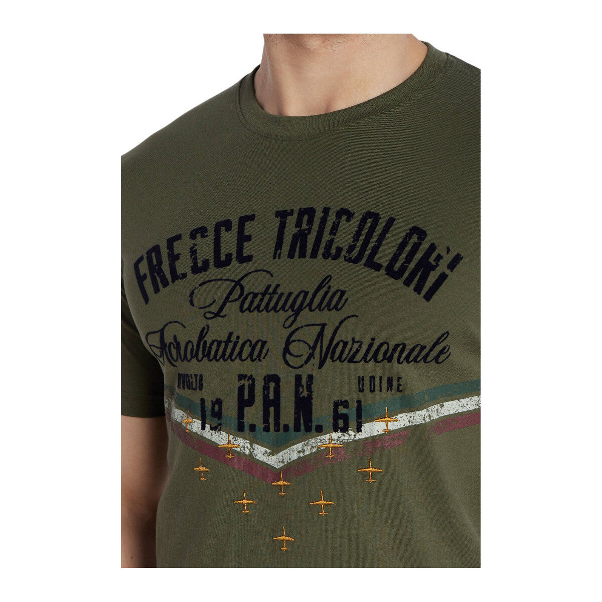 T-shirt With Frecce Tricolori Print M
