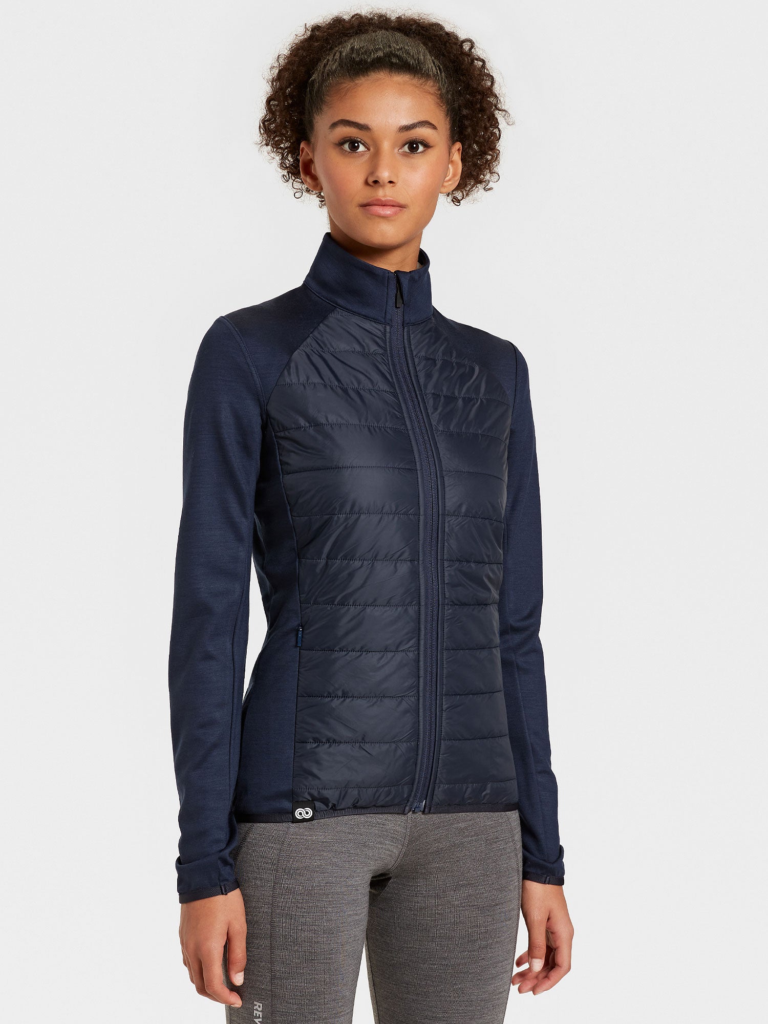 Sybilla Quilted Full Zip LS W