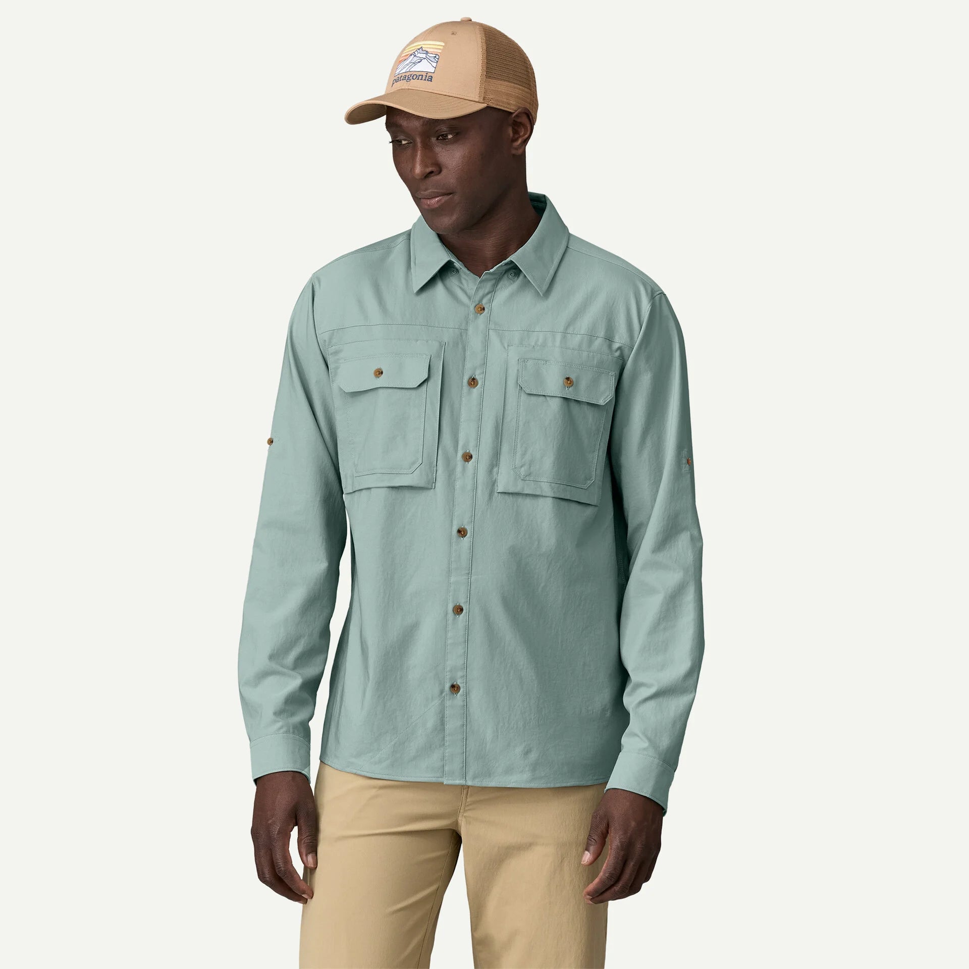 Long-Sleeved Self Guided Sun Shirt Man