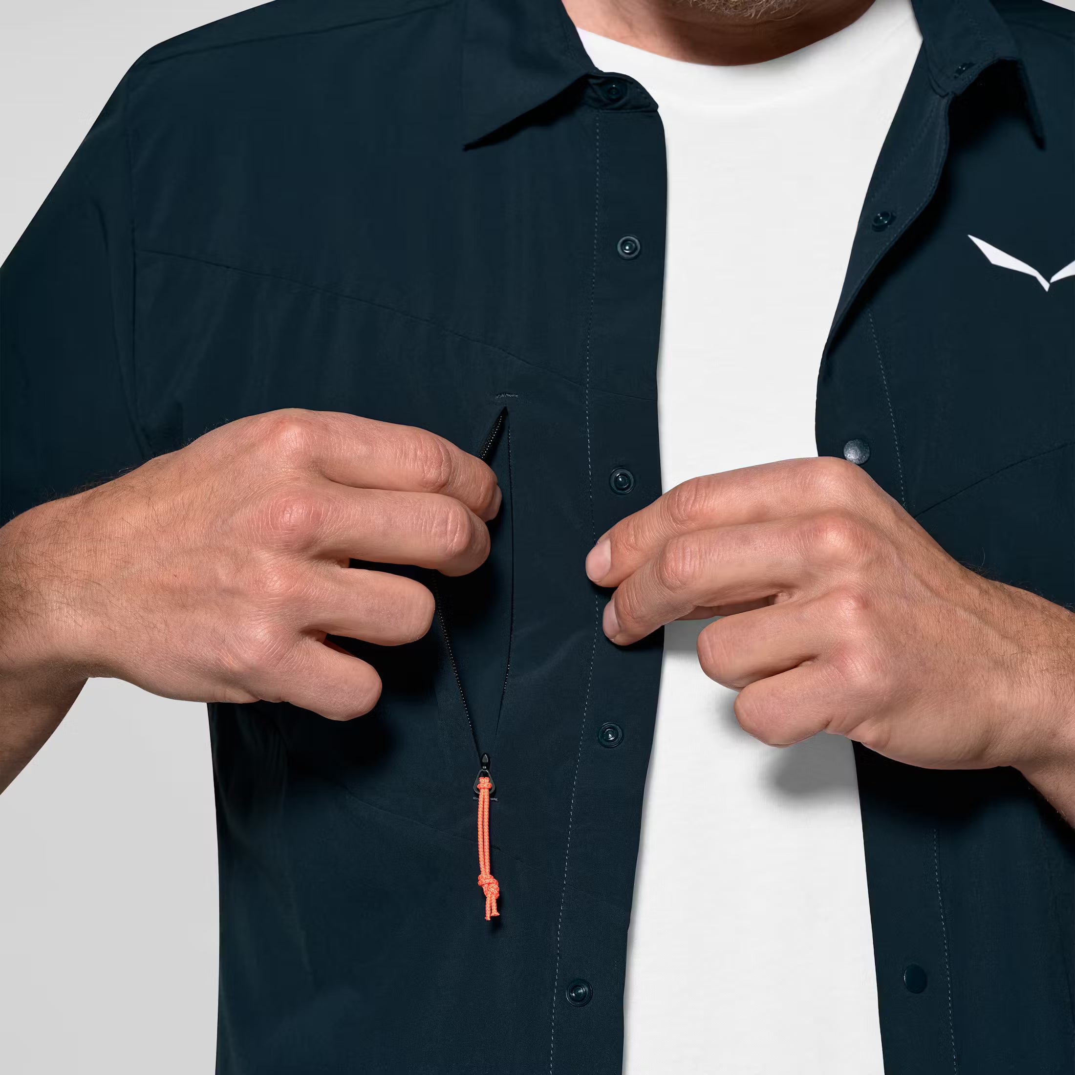Puez Short Sleeve Shirt Man