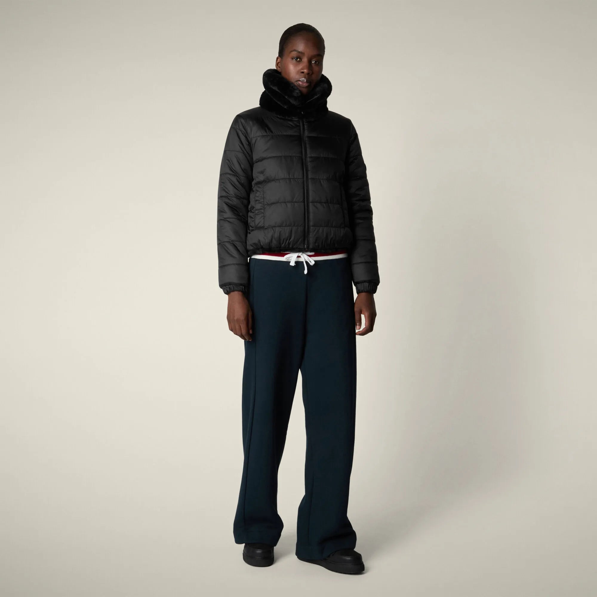 Jeon Reversible Faux Fur Jacket W