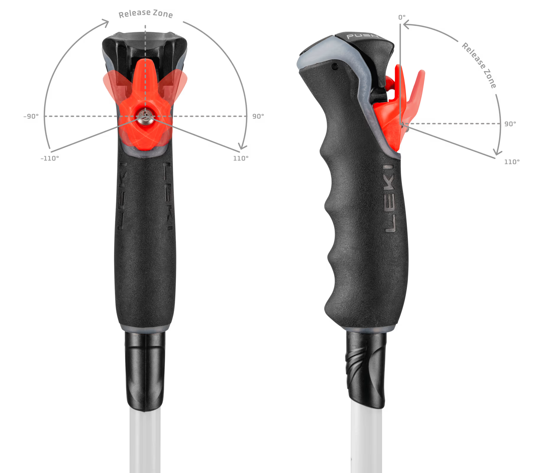 Carbon 14 3D Women Ski Poles