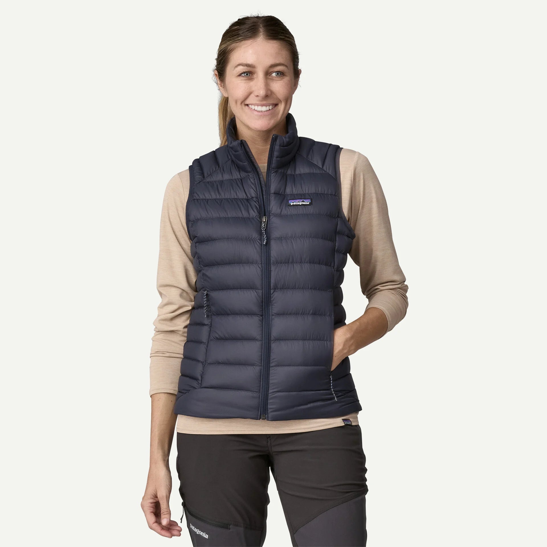 Down Sweater Vest Wmn