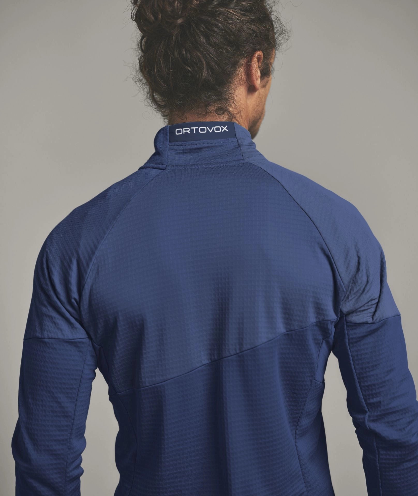 Fleece Light Grid Jacket Man