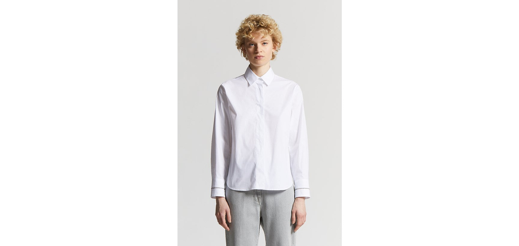 Camicia Popeline Stretch W