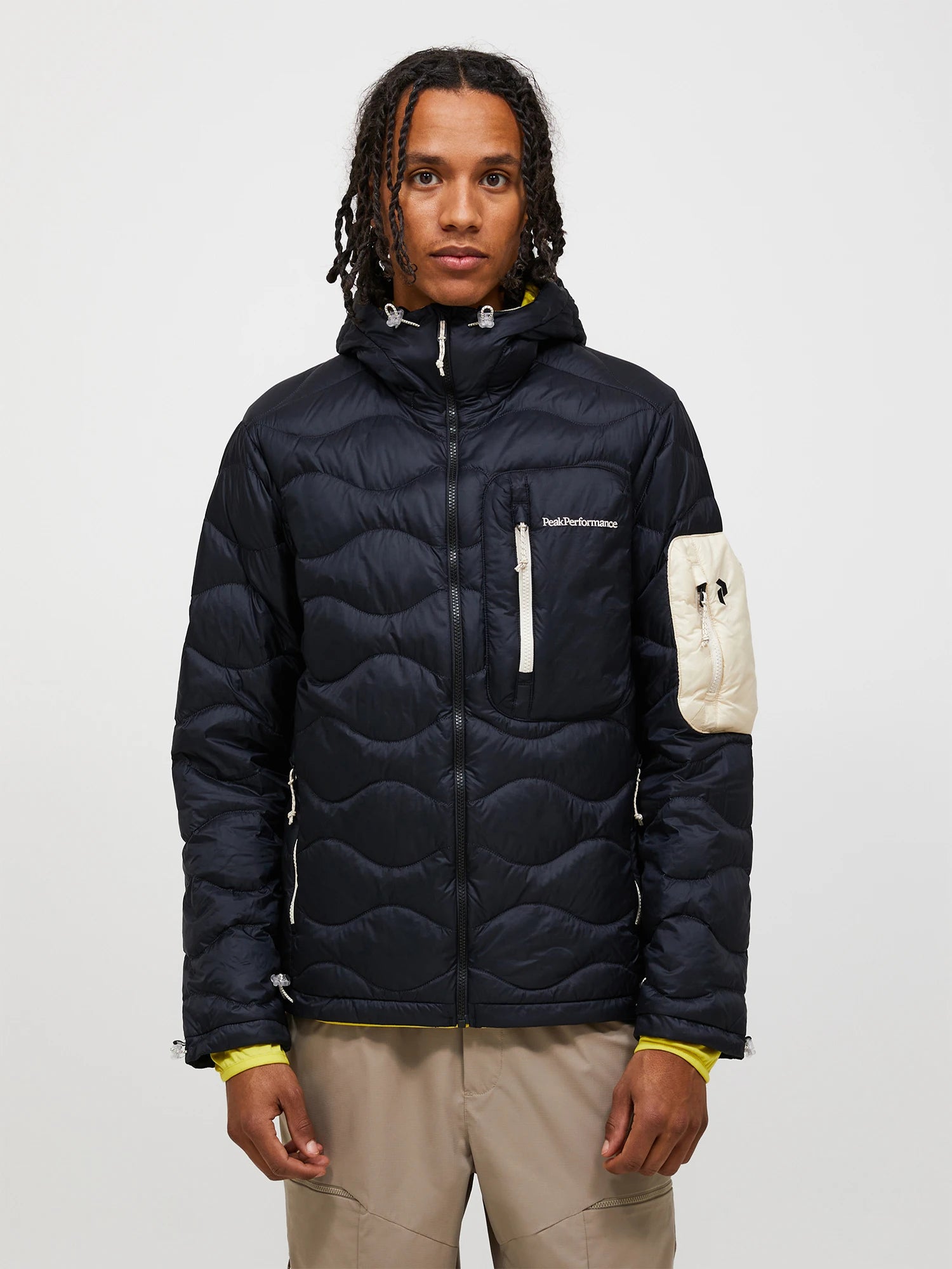 Helium Utility Down Hood Jacket Man