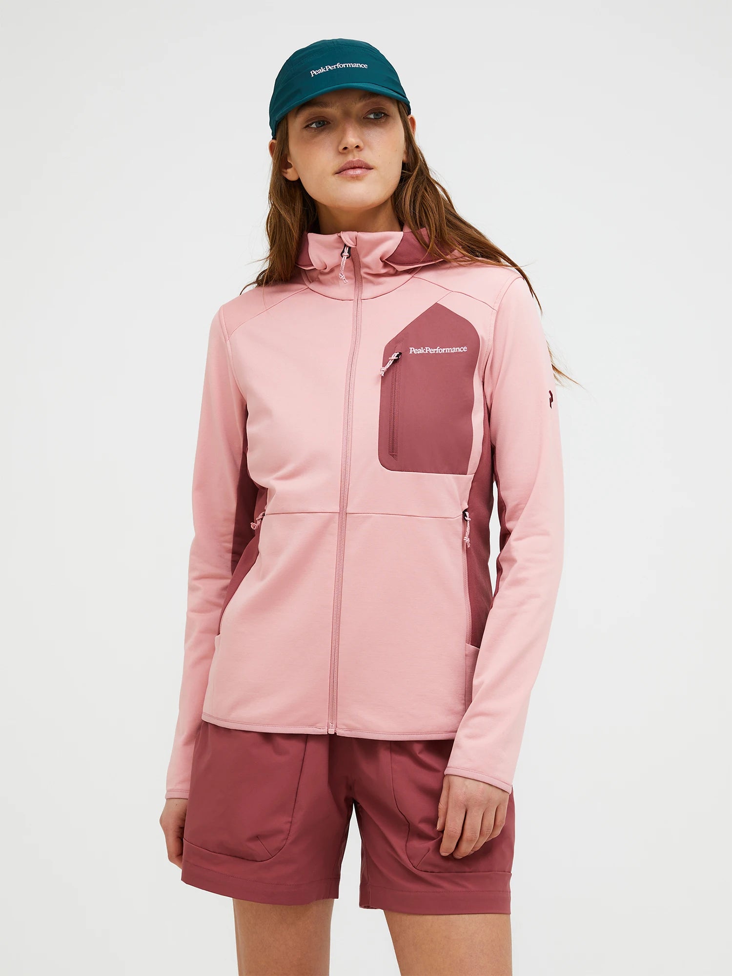 Utility Light Zip Hood Wmn