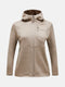 Trail Polartec Zip Hood W
