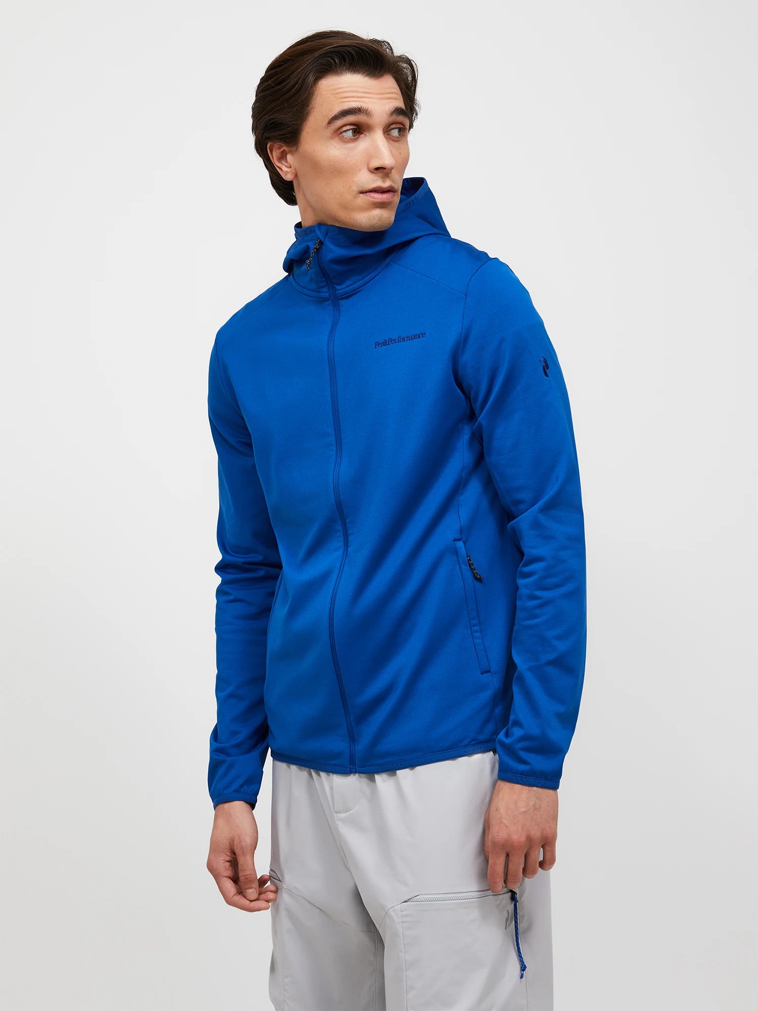 Light Zip Hood Man
