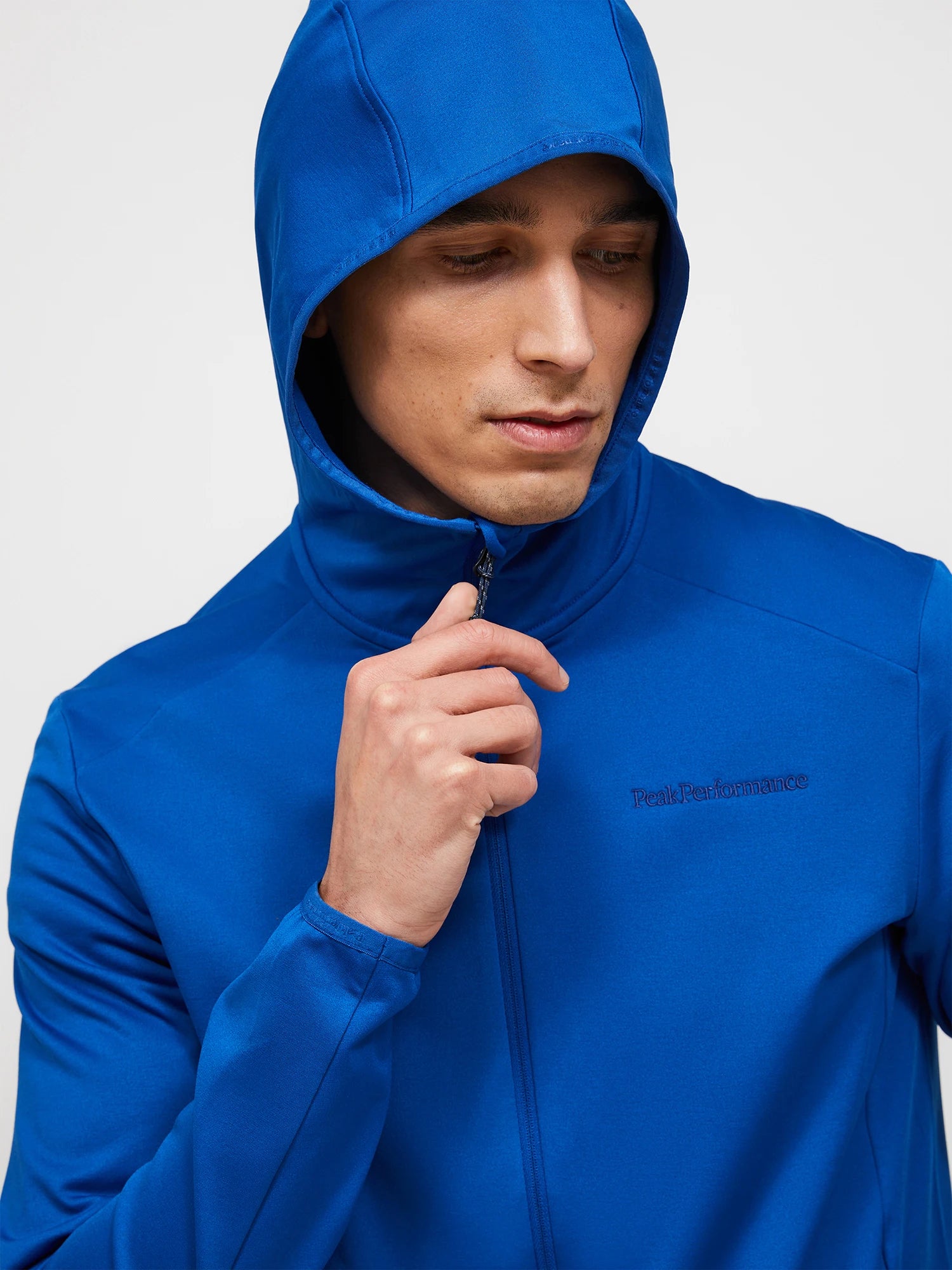 Light Zip Hood Man