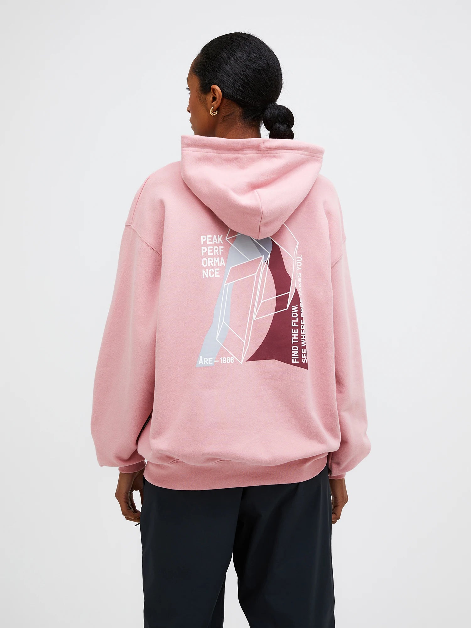 Terry Graphic Hood Wmn